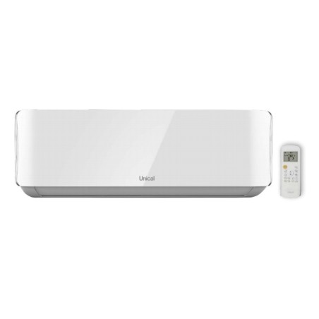 Climatizzatore Condizionatore Unical Aircristal Kmun 24h Da 24000 Btu In Classe A++ Gas R32 WI-FI Optional