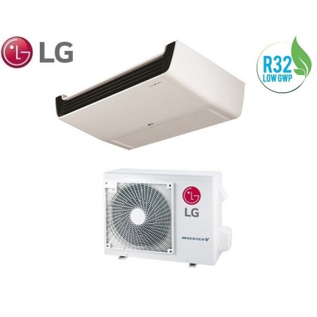 Climatizzatore Condizionatore A Soffitto Lg Inverter Uv24r N10 Da 24000 Btu Con Gas R32 New