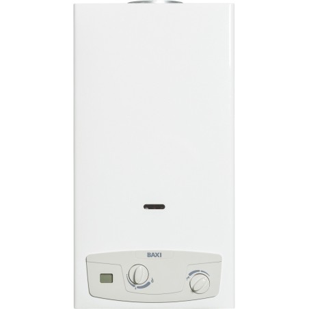 Scaldabagno A Camera Aperta Istantaneo Baxi Mod. Acquaprojet Blue 14i A Gas Gpl