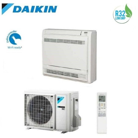 Climatizzatore Condizionatore A Pavimento Daikin Bluevolution Inverter Serie F Fvxm25f Da 9000 Btu In A++ Gas R32 Wi-fi Ready