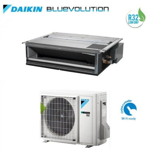 Climatizzatore Condizionatore Inverter Canalizzabile Ultrapiatto Daikin Bluevolution Fdxm50f 18000 Btu In R32 A+ Con Wi Fi Ready