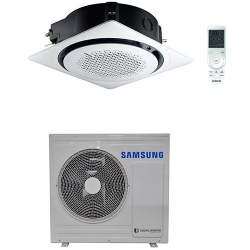 Climatizzatore Inverter Monosplit Samsung Cassetta A 360° Da 48000 Btu Ac140mn4pkh/eu In Classe A+