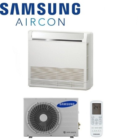 Climatizzatore Condizionatore Samsung Pavimento Console Inverter Ac035mnjdkh Da 12000 Btu In A++ Con Comando Wireless Incluso