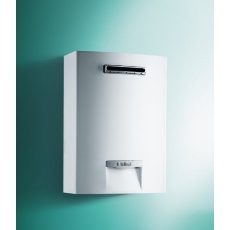 Scaldabagno Vaillant A Camera Stagna Modello Outsidemag 128/1-5 Rt Da 12 Lt Low Nox A Gas Metano Per Esterno 0010022465