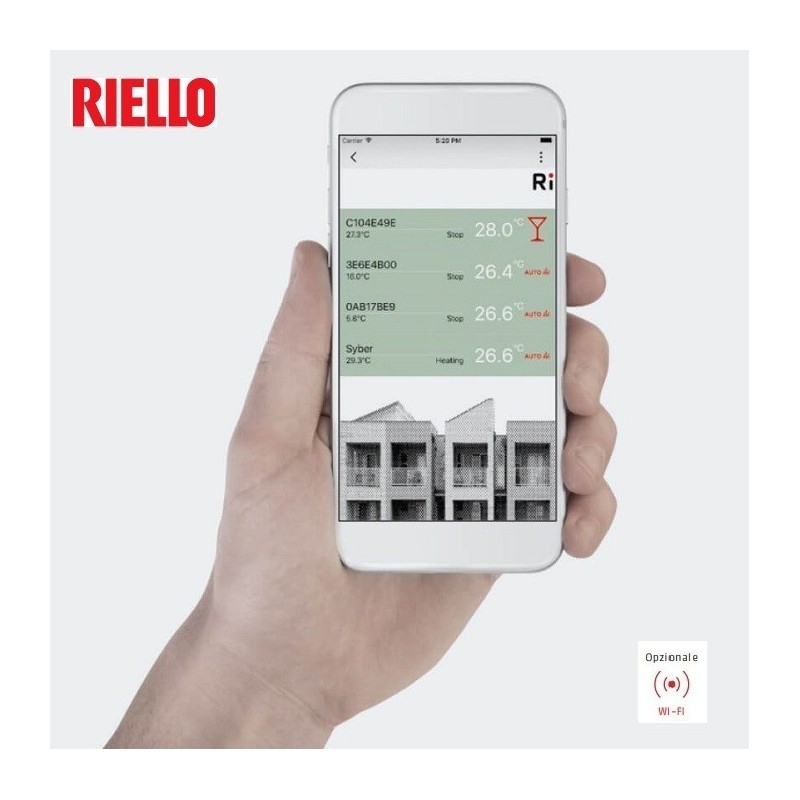 Smart Key Riello Per Controllo Wi-fi Per Climatizzatore Riello Aaria Codice 20133559