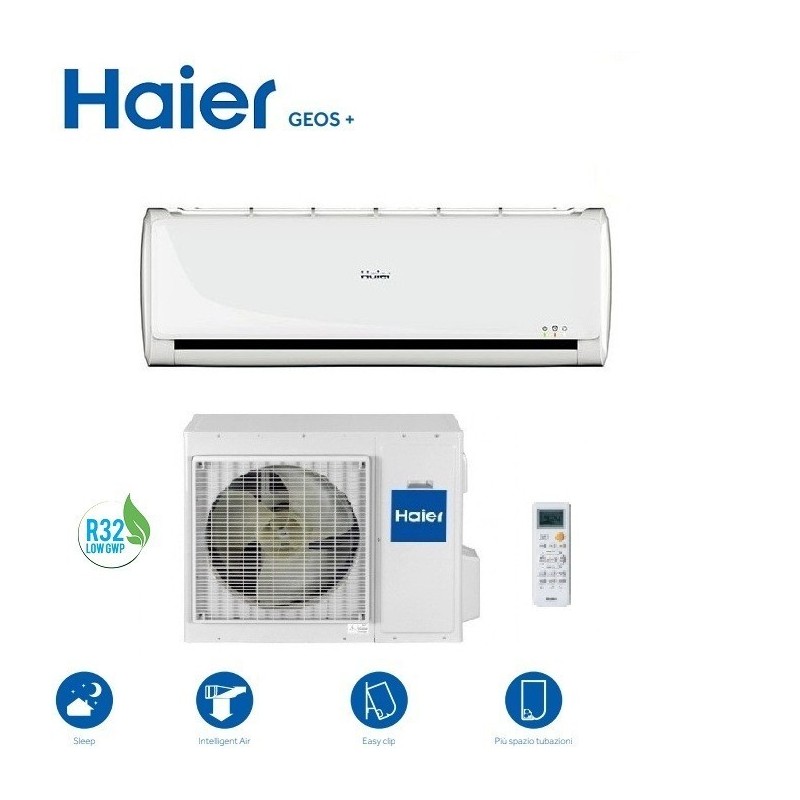 Climatizzatore Condizionatore Inverter Haier Serie Geos Plus R32 As50tdmhra Da 18000 Btu In Classe A++ New Model