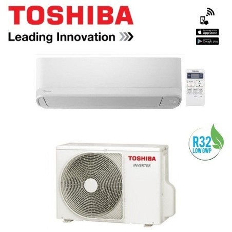 Climatizzatore Condizionatore Toshiba Seiya Inverter Ras-b10j2kvg-e Classe A++/+ 10000 Btu Gas R32 Wi Fi Ready