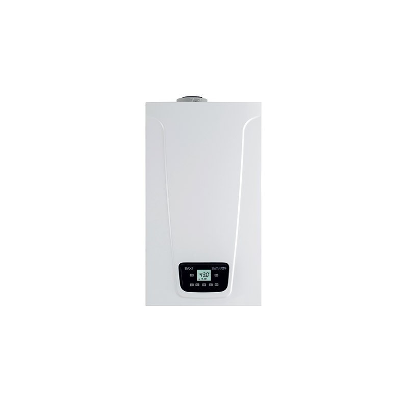 Caldaia A Condensazione Baxi Duo-tec Compact E Da 28 Kw A Gas Metano/gpl Low Nox Erp Completa Di Kit Scarico Fumi New Model