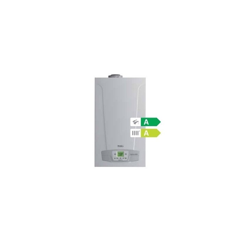 Caldaia A Condensazione Baxi Duo-tec Compact+ 24 Ht Ga Da 24 Kw A Gas Metano/gpl Erp Completa Di Kit Scarico Fumi - New Erp