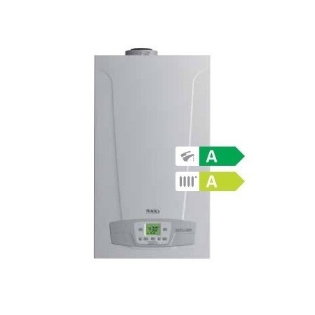 Caldaia A Condensazione Baxi Duo-tec Compact+ 24 Ht Ga Da 24 Kw A Gas Metano/gpl Erp Completa Di Kit Scarico Fumi - New Erp