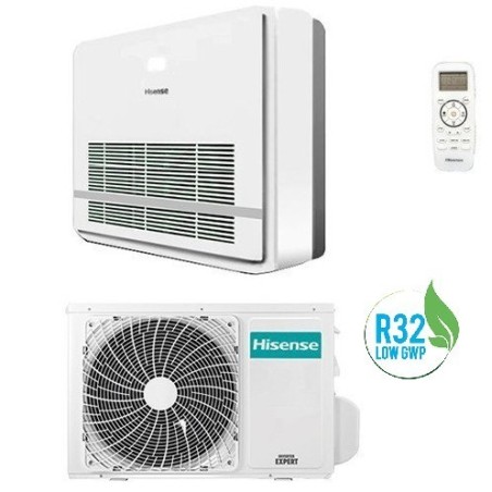 Climatizzatore Condizionatore Hisense Inverter Da 9000 Btu Serie Console Akt26ur4rk4 Con Gas R32 In A++ E Comando Remoto