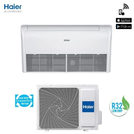 Climatizzatore Condizionatore Haier Da 12000 Btu Soffitto/pavimento Ac35s2sg1fa Con Gas R32 In A+++ Wi Fi Ready