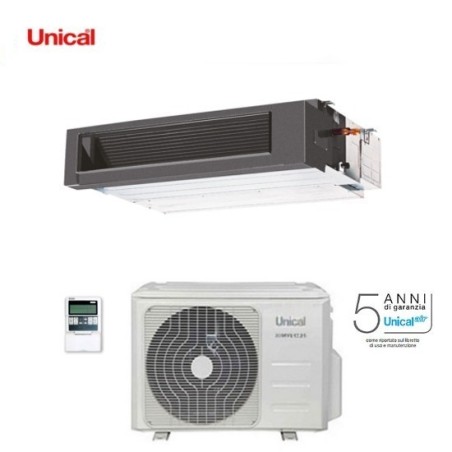 Climatizzatore Condizionatore Canalizzabile Unical Air Modello Cn10 18h Da 18000 Btu In Classe A++ Gas R32