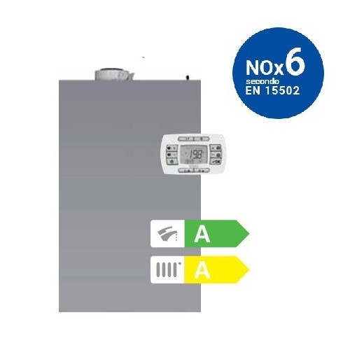 Caldaia A Condensazione Baxi Ad Incasso Modello Luna Air 28 Kw A Gas Metano/gpl Nox 6 Con Kit Fumi