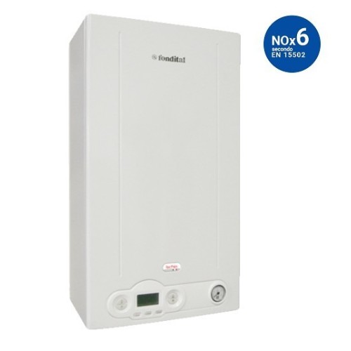 Caldaia A Condensazione Istantanea Fondital Modello Ischia Kc 24 Kw A Gas Gpl Low Nox Con Kit Scarico Fumi Cod Kioi06kc24-erp