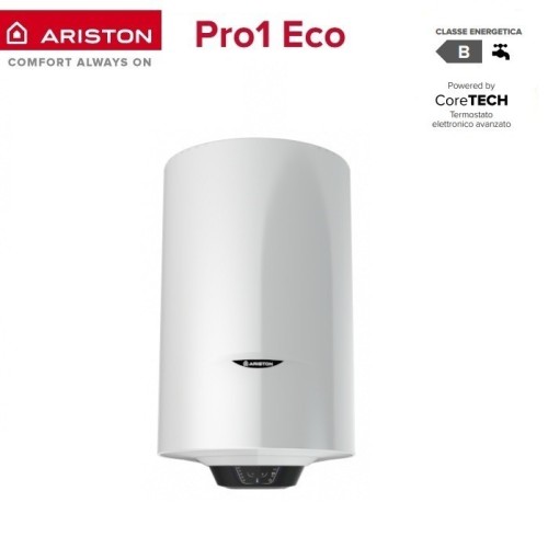 Scaldabagno Elettrico Ariston Verticale Ad Accumulo Pro1 Eco 80 V/5 Eu Da 80 Lt - New Erp