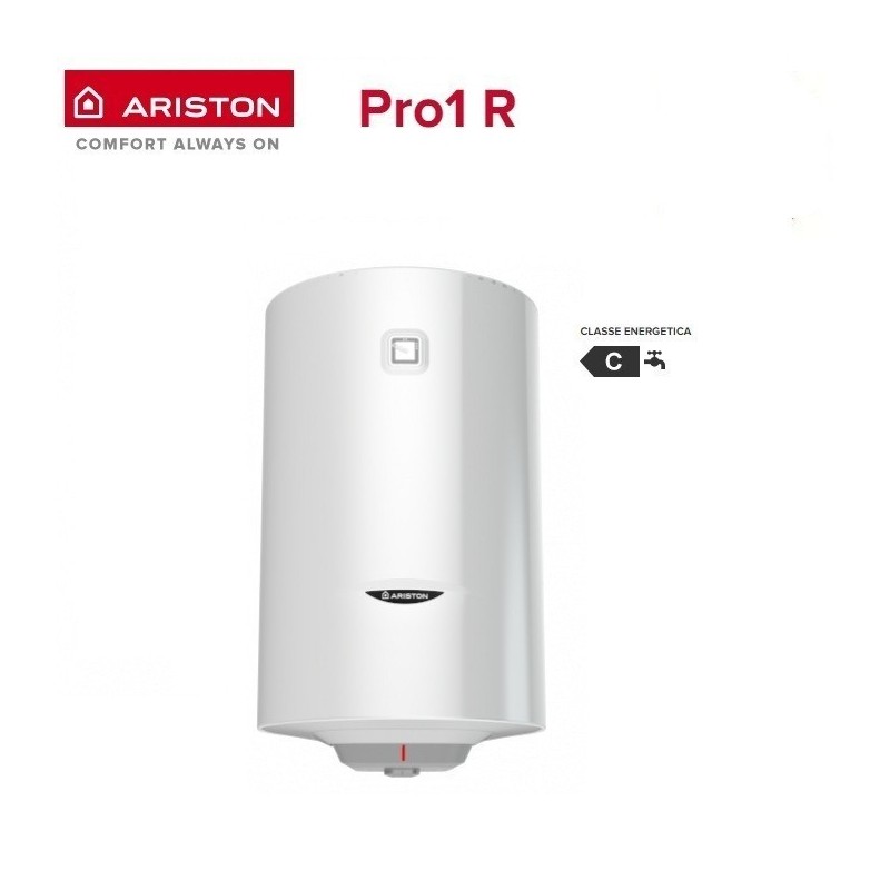 Scaldabagno Elettrico Ariston Verticale Ad Accumulo Pro1 R 50 V/3 Eu Da 50 Lt - New Erp