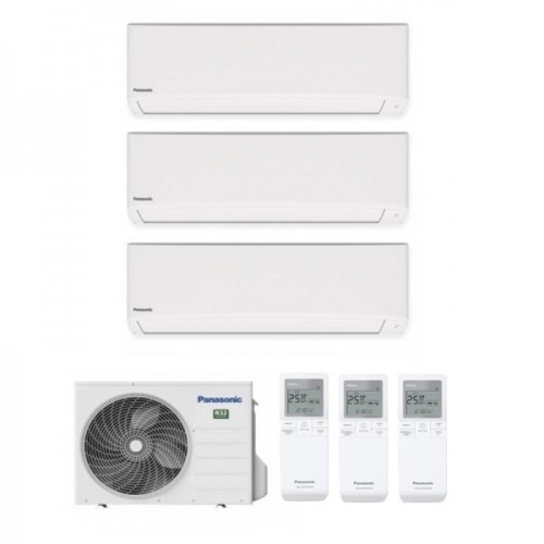 Climatizzatore Condizionatore Panasonic Trial 7+9+12 Inverter+ Serie Tz Da 7000+9000+12000 Btu Con Cu-3tz52tbe Gas R-32 In A++