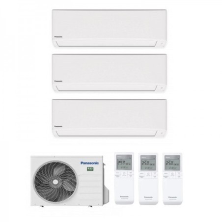 Climatizzatore Condizionatore Panasonic Trial 7+7+7 Inverter+ Serie Tz Da 7000+7000+7000 Btu Con Cu-3tz52tbe Gas R-32 In A++