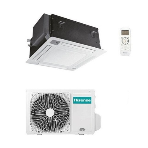 Climatizzatore Condizionatore Hisense A Cassetta Inverter Modello Act26ur4 Da 9000 Btu Con Gas R32 Inclusa Griglia