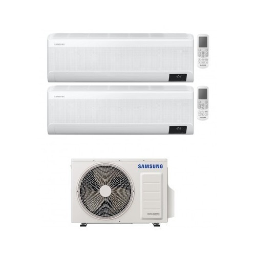 Climatizzatore Condizionatore Dual Split Inverter Samsung Windfree Avant 12000+12000 btu con AJ050TXJ2KG A+++ Wi-Fi 12+12 R-32