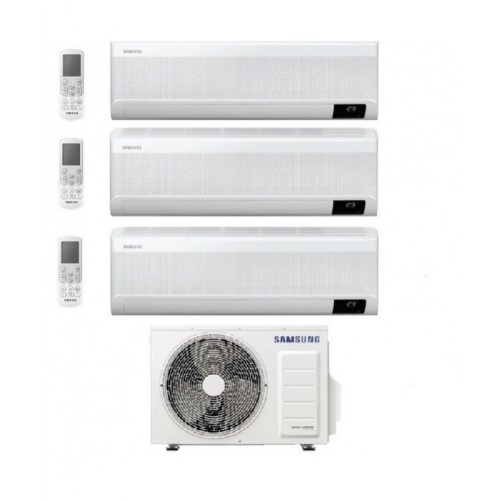 Climatizzatore Condizionatore Trial Split Inverter Samsung Windfree Avant 7000+9000+12000 btu AJ052TXJ3KG A+++ Wi-Fi 7+9+12 R-32