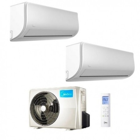 Climatizzatore Condizionatore Midea Dual Split Extreme 9000+9000 M20G-14HFN8-Q R-32 9+9