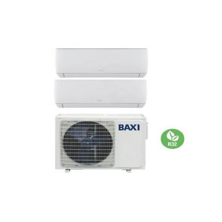 Condizionatore Climatizzatore Baxi Dual Split Inverter Astra R32 7000+7000 BTU Con LSGT40-2M Wi-Fi Optional 7+7