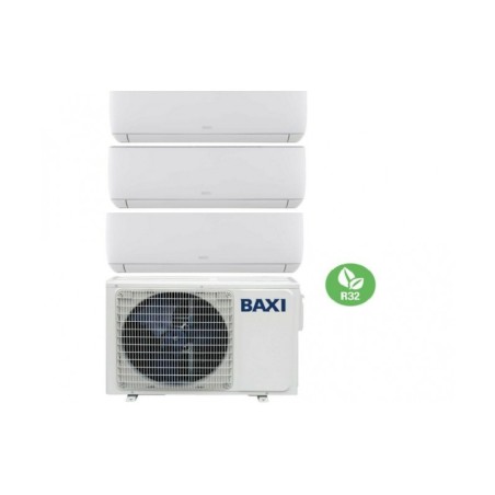 Condizionatore Climatizzatore Baxi Trial Split Inverter Astra R32 7000+7000+7000 BTU Con LSGT60-3M Wi-Fi Optional