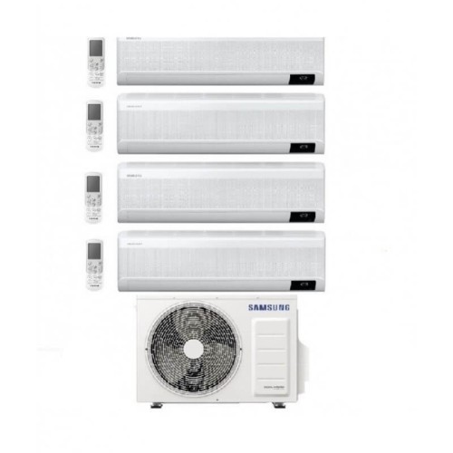 Climatizzatore Condizionatore Quadri Split Inverter Samsung Windfree Elite 7000+7000+7000+9000 AJ080TXJ4KG Wi-Fi 7+7+7+9 R-32