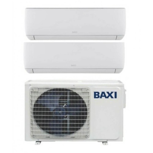 Climatizzatore Condizionatore DualSplit Inverter Baxi Serie Astra 7000+9000 con LSGT50-2M R-32 7+9 Wi-Fi Optional