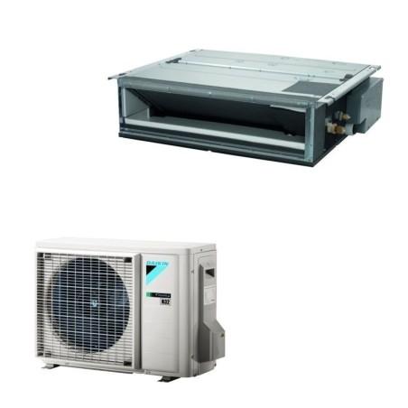 Climatizzatore Condizionatore Daikin Bluevolution Inverter Canalizzato Ultrapiatto 12000 Btu FDXM35F3/F9 R-32 Wi-Fi Optional