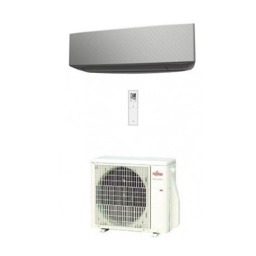 Climatizzatore Condizionatore Fujitsu Inverter serie KE 9000 Btu ASYG09KETA-B R-32 Wi-Fi Optional Colore Argento