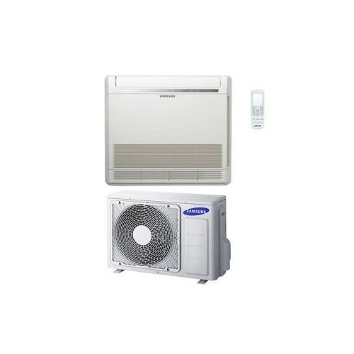 Climatizzatore condizionatore Samsung monosplit inverter serie console pavimento con telecomando AC026RNJ-DKG 9000 btu R32