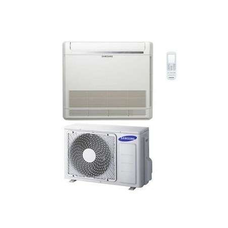 Climatizzatore condizionatore Samsung monosplit inverter serie console pavimento con telecomando AC026RNJ-DKG 9000 btu R32