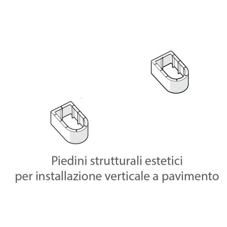 Aermec Coppia piedini estetici e strutturali per serie FCZ e FCZI ZXZ