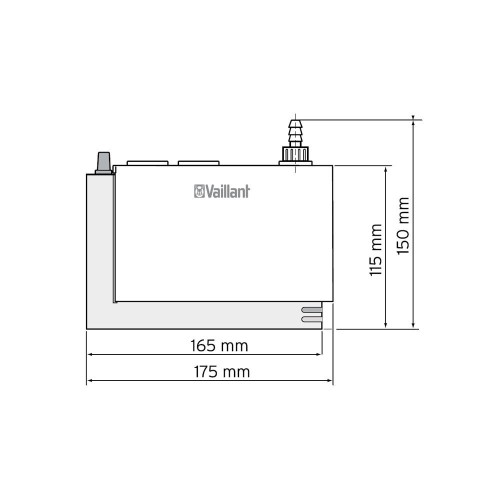 Vaillant ecoLEVEL Pompa scarico condensa