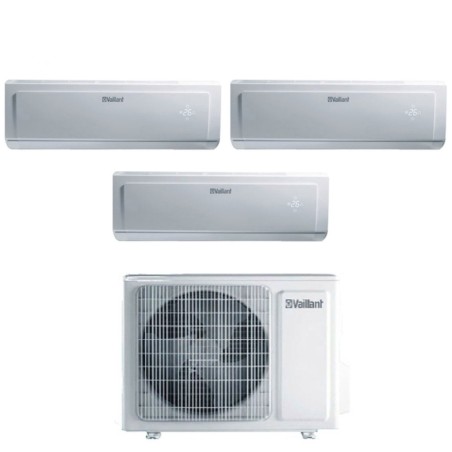 Climatizzatore Condizionatore Vaillant Trial Split Inverter serie CLIMAVAIR PLUS VAI 8 7+7+7 con VAF8-070W3NO R-32 7000+7000+700