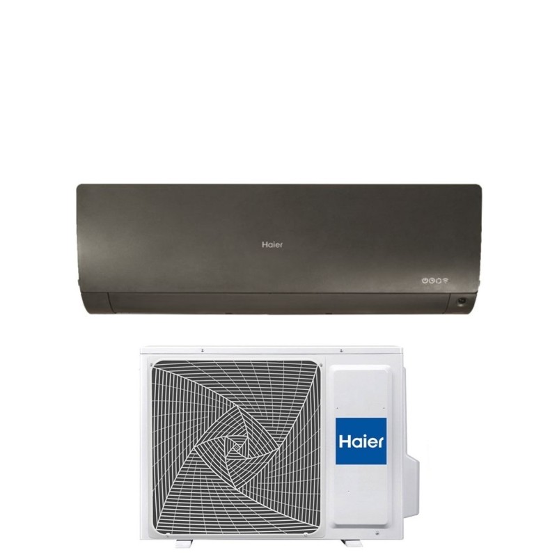 Climatizzatore Condizionatore Haier Inverter serie FLEXIS PLUS BLACK 15000 Btu AS42S2SF1FA-MB3 R-32 Wi-Fi Integrato Classe A++/A