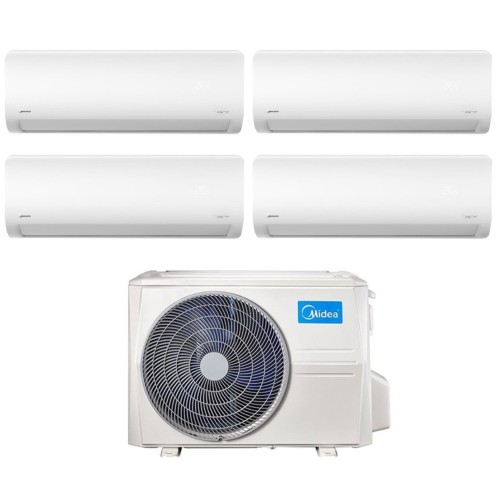 Climatizzatore Condizionatore Midea Quadri Split Inverter serie XTREME 9+9+9+9 con M4O-36FN8 R-32 Wi-Fi Integrato 9000+9000+9000