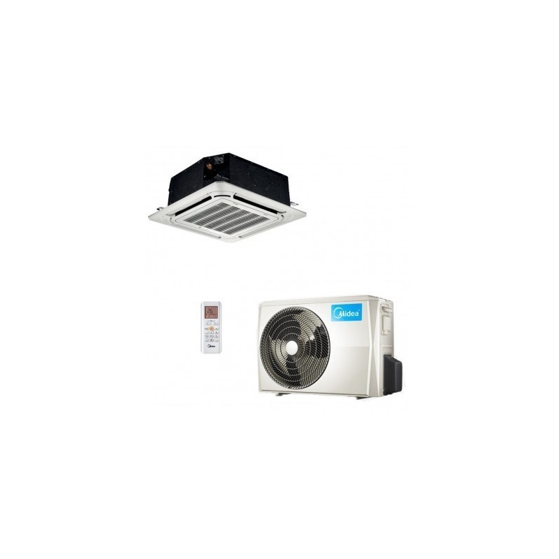 Climatizzatore Condizionatore Inverter Midea Cassetta 4 Vie 12000 btu MCA3U-12HRFNX A+++/A+ Wi-Fi Opzionale R-32