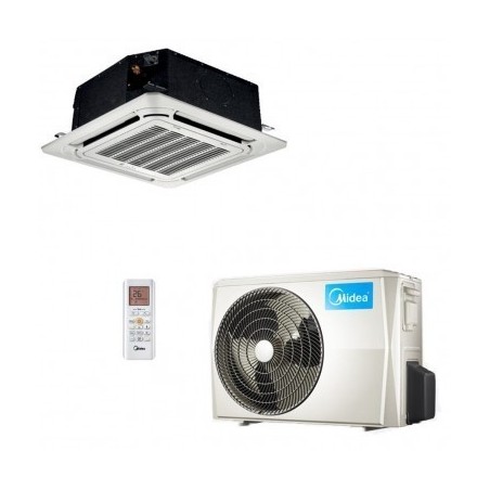 Climatizzatore Condizionatore Inverter Midea Cassetta 4 Vie 12000 btu MCA3U-12HRFNX A+++/A+ Wi-Fi Opzionale R-32