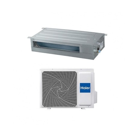 Condizionatore Climatizzatore Haier Monosplit Canalizzato Slim Bassa Pressione 24000 BTU R-32 AD71S2SS1FA WI-FI Optional