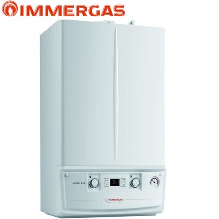 Caldaia Immergas Victrix Exa 28 Kw A Condensazione Erp Completa Di Kit Scarico Fumi - Gpl