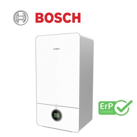 Caldaia Junkers Bosch Modello Condens 7000i Gc7000iw 35 C Kw A Condensazione Con Kit Scarico Fumi - New Erp Bianca O Nera