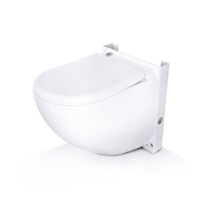 Wc Sospeso Con Incluso Trituratore Di Sfa Sanitrit Modello Sanicompact Comfort Eco Silence New Product