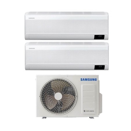 Climatizzatore Condizionatore Samsung Dual Split Inverter serie Windfree Avant 7000+7000 btu con AJ040TXJ2KG/EU Wifi R-32 Wifi 7+7 A+++/A++