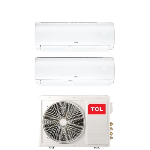 Climatizzatore Condizionatore TCL Dual Split Elite 9000+12000 con MT1821 R-32 Wi-Fi Integrato A++/A+ 9+12