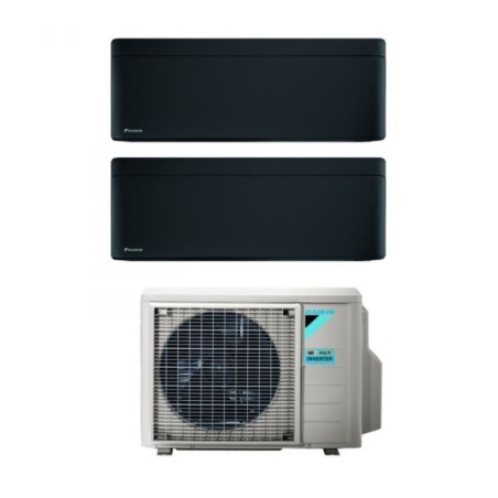 Climatizzatore Condizionatore DAIKIN BLUEVOLUTION Dual split serie STYLISH TOTAL BLACK Inverter da 9000+9000 btu con 2MXM40M/N  WI-FI INTEGRATO R-32  9+9 A+++/A++