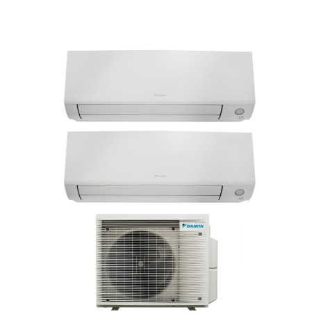 Climatizzatore Condizionatore DAIKIN Dual split BLUEVOLUTION serie PERFERA ALL SEASONS Inverter da 12000+12000 btu 2MXM50A R-32 WIFI INTEGRATO 12+12 A+++/A++